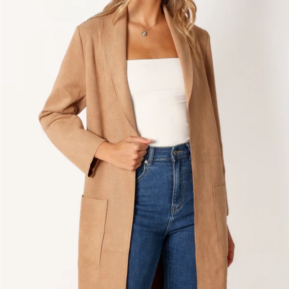 Camel Longline Women's Coat